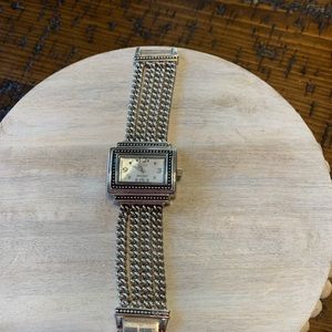 Ecclissi Sterling Silver Mother of Pearl Watch